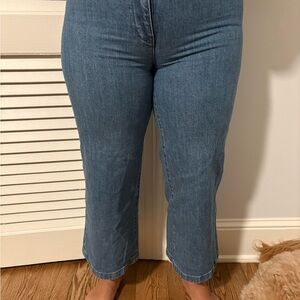 J. Crew Point Sur Classic Blue Cropped Jeans